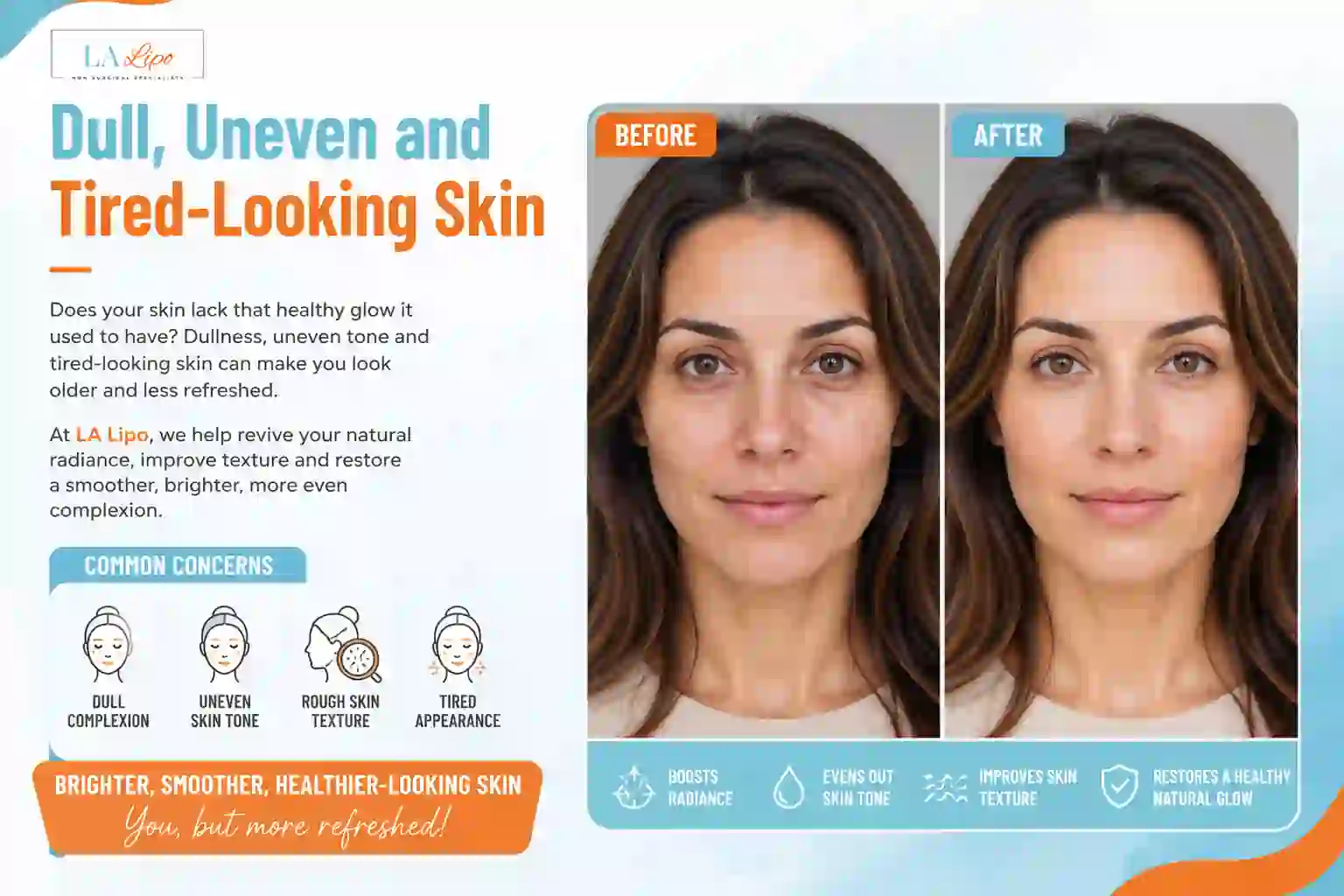 Sign #5: Dull, Uneven and Tired-Looking Skin King's Lynn